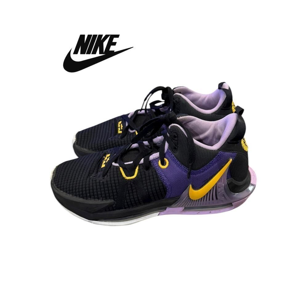 Nike LeBron Witness 7 Lakers DM1123-002 Men’s Basketball Shoes Sneakers 8.5